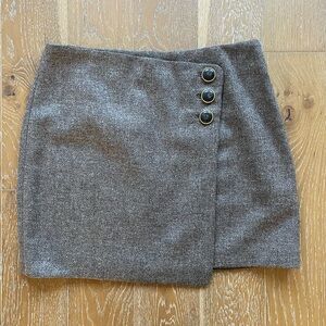 Sezane Peter skirt in Taupe, size 12 / 42